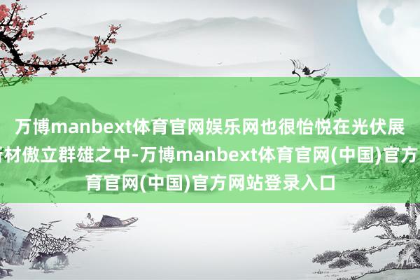 万博manbext体育官网娱乐网也很怡悦在光伏展中看到大信新材傲立群雄之中-万博manbext体育官网(中国)官方网站登录入口